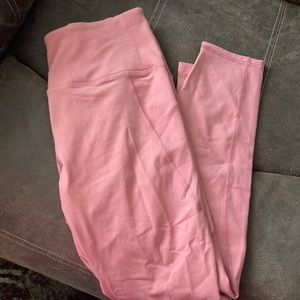 salmon pink RBX leggings